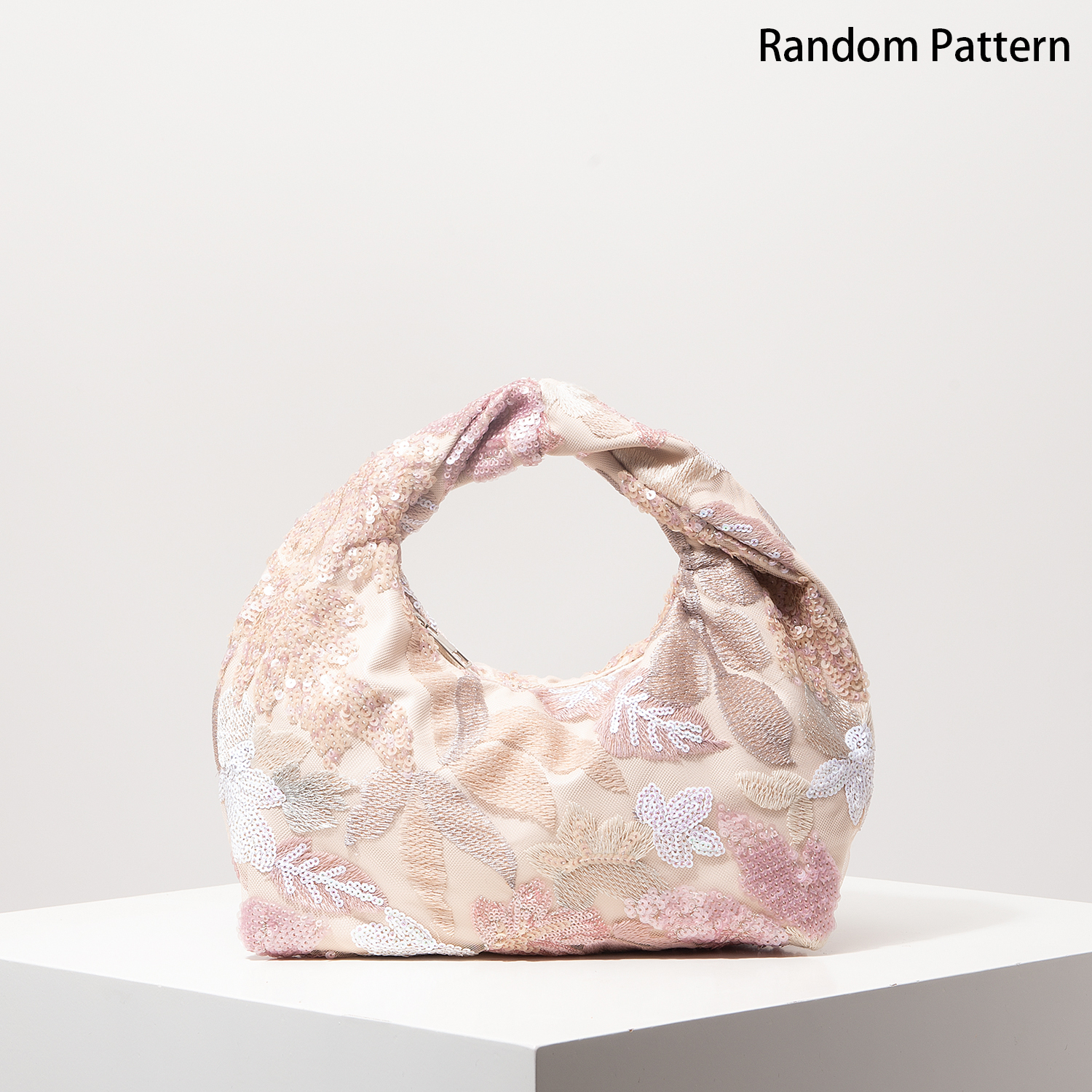 Women'S Accessories Handbags - Luxury Sequin HandBags For Ladies，Floral Bag，Prom