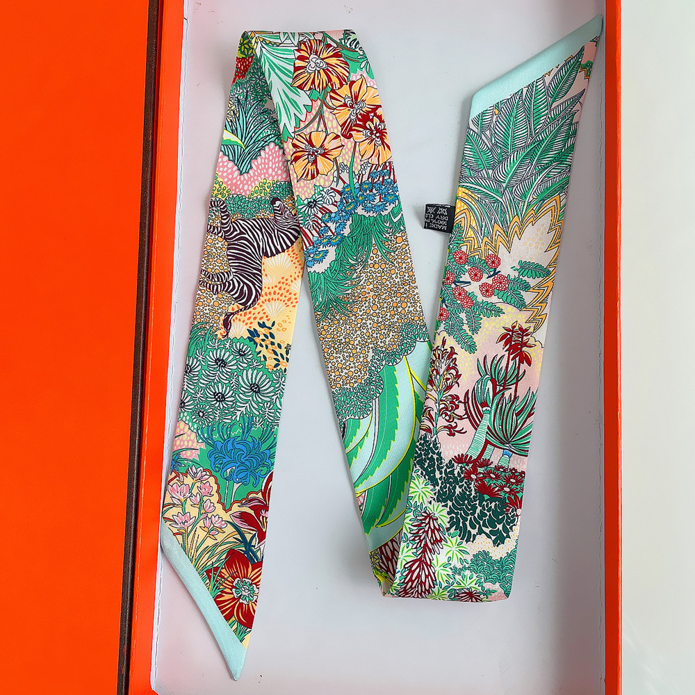 Women'S Korean Accessories - Jungle Horse Print Long Scarf Women