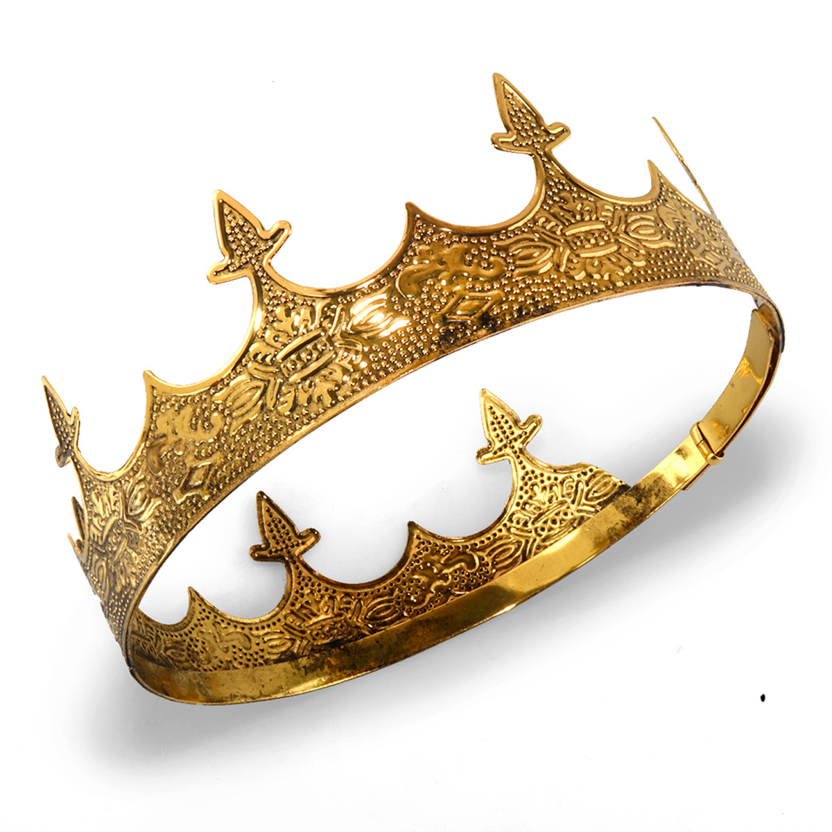 Women'S Vintage Accessories - Tiara Vintage Gold King Crown Halloween