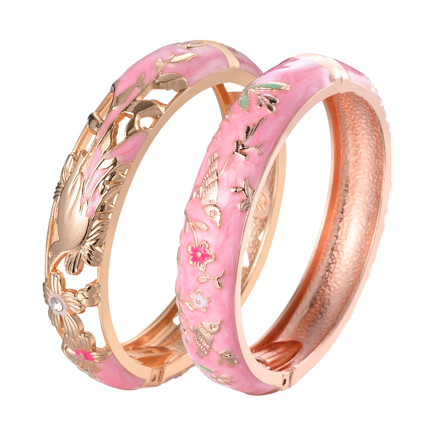 Women Accessories India - Cloisonne Bangle For Women Double Enamel