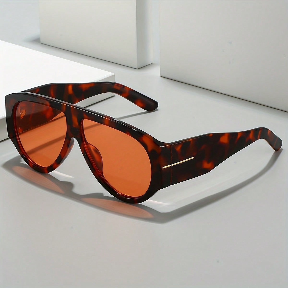 Women'S Vintage Accessories - Vintage Glasses - Vintage Brown Frame,