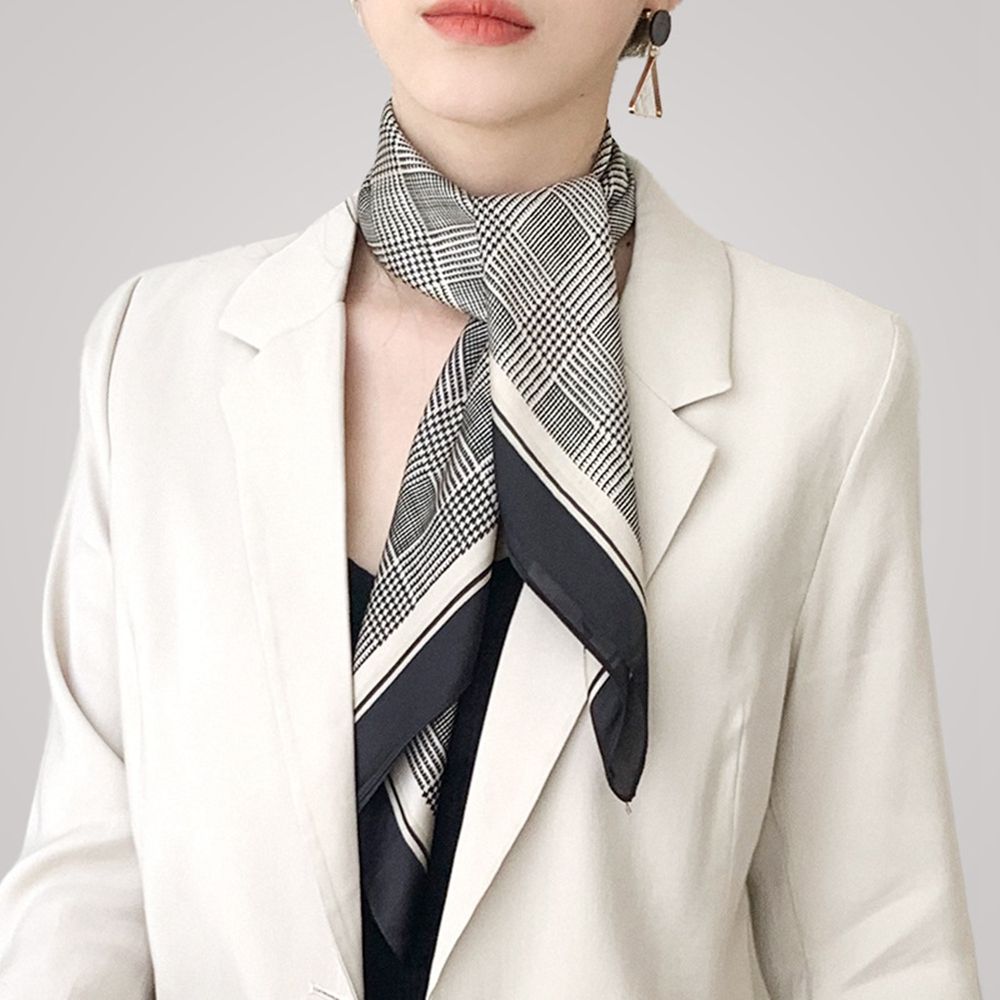 Silk Scarf Headband French Col - Women'S Korean Accessories incelemesi ve fiyatı