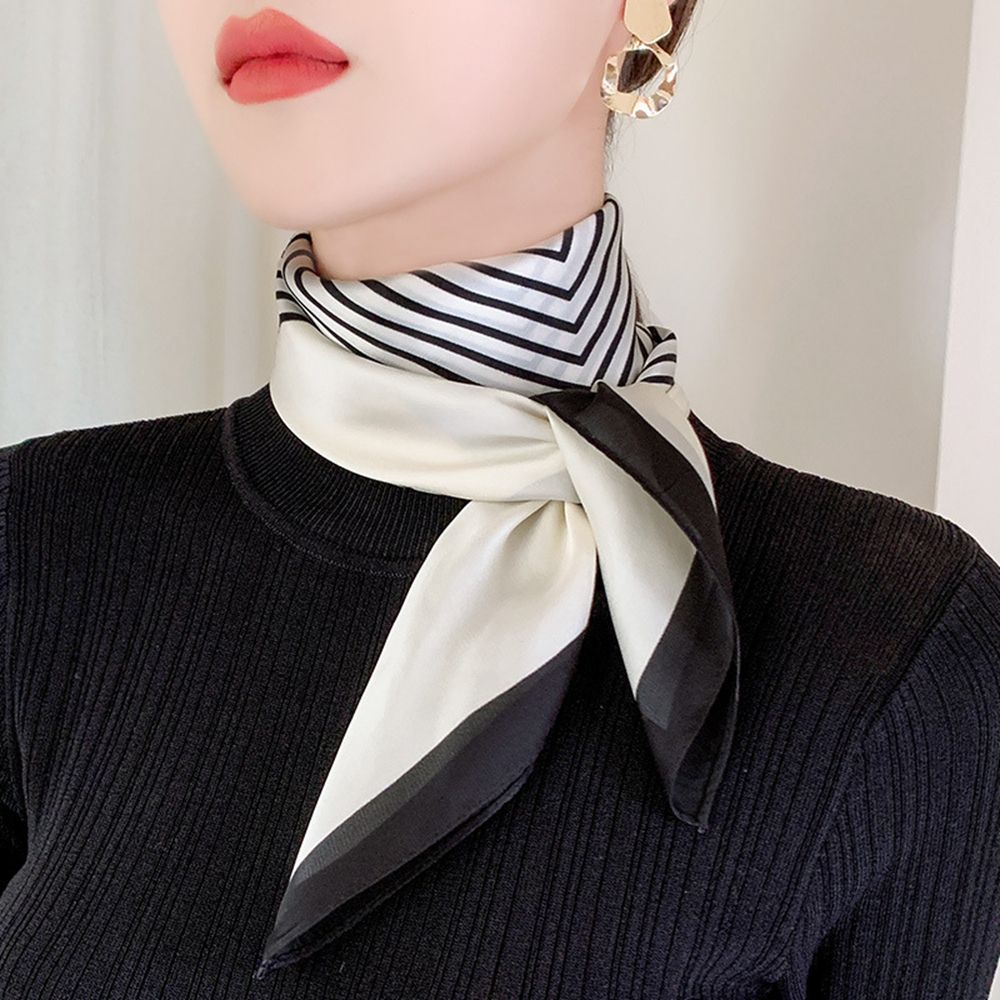 Silk Scarf Headband French Col - Women'S Korean Accessories incelemesi ve fiyatı