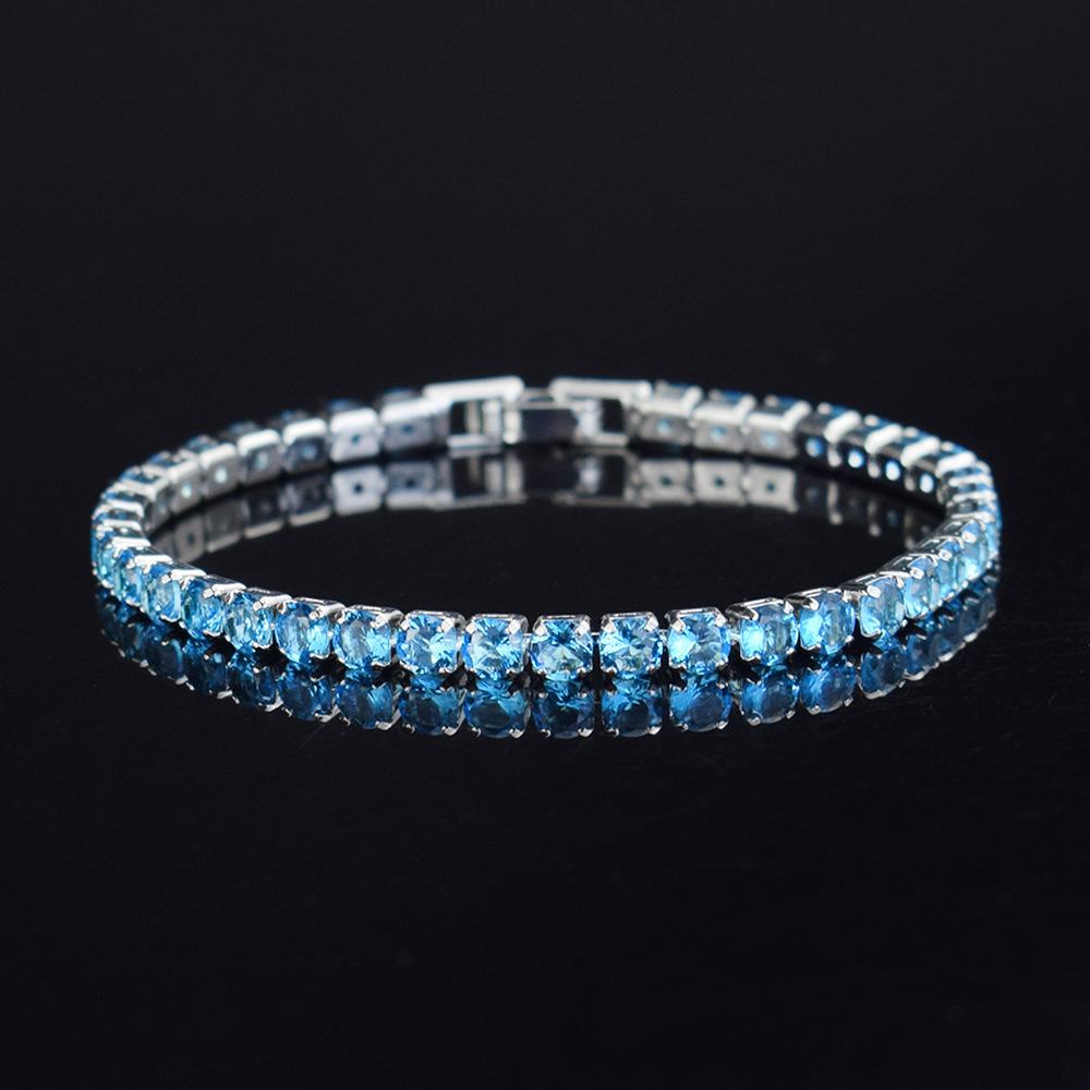 4mm Micro-inlaid Zircon Tennis - Women Accessories In Wholesale incelemesi ve fiyatı