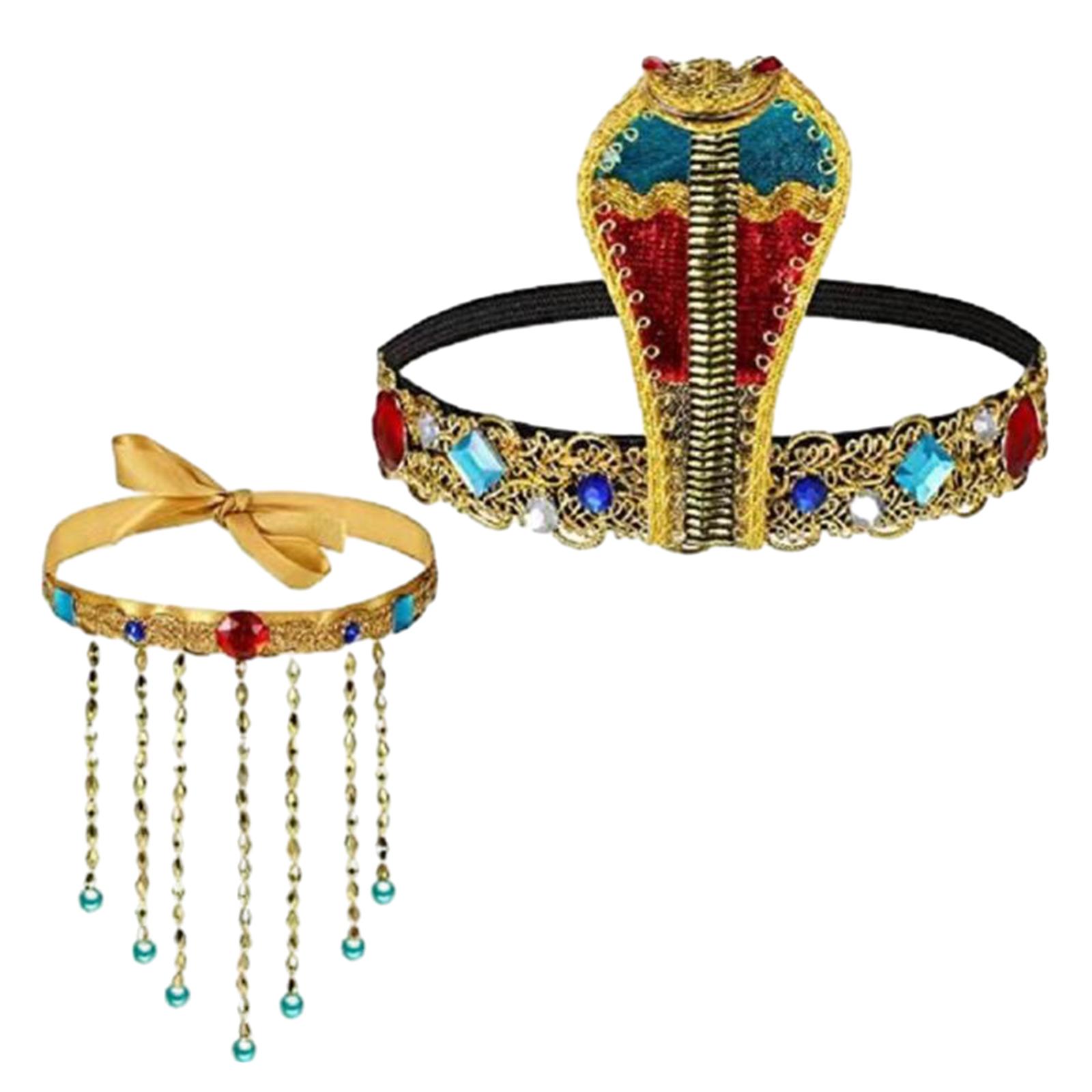 2 Pieces Egyptian Costume Acce - Women Accessories In Egypt incelemesi ve fiyatı