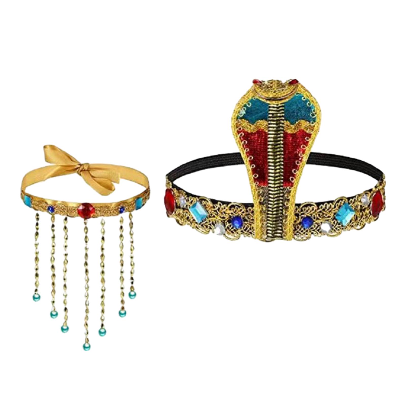2 Pieces Egyptian Costume Acce - Women Accessories In Egypt incelemesi ve fiyatı