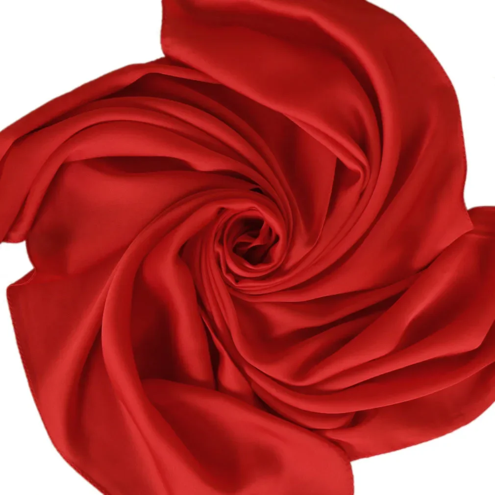 Satin Scarf Women 70cm Solid C - Women Accessories In Wholesale incelemesi ve fiyatı