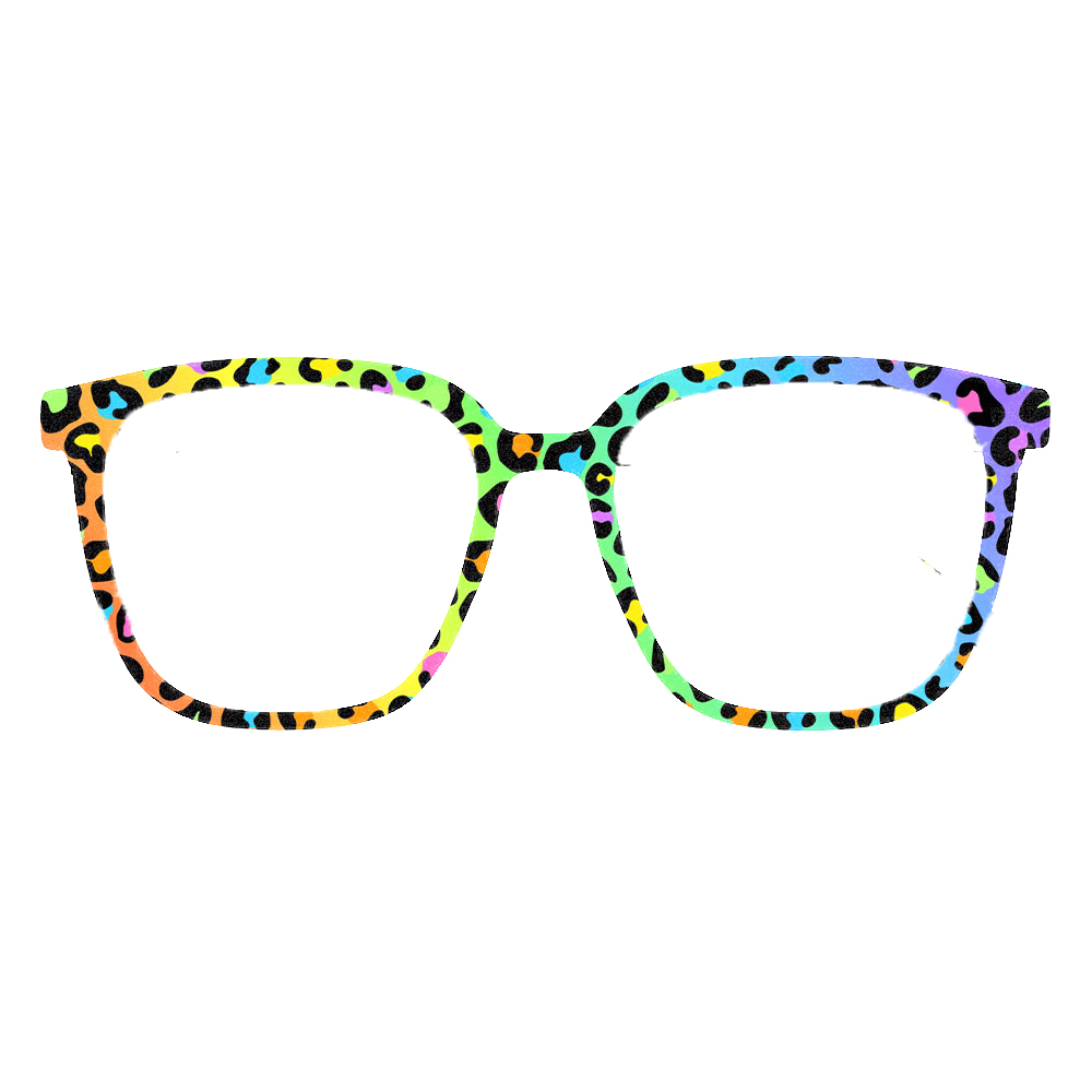 Trendy Rainbow Leopard Print S - Women Accessories Trendy incelemesi ve fiyatı