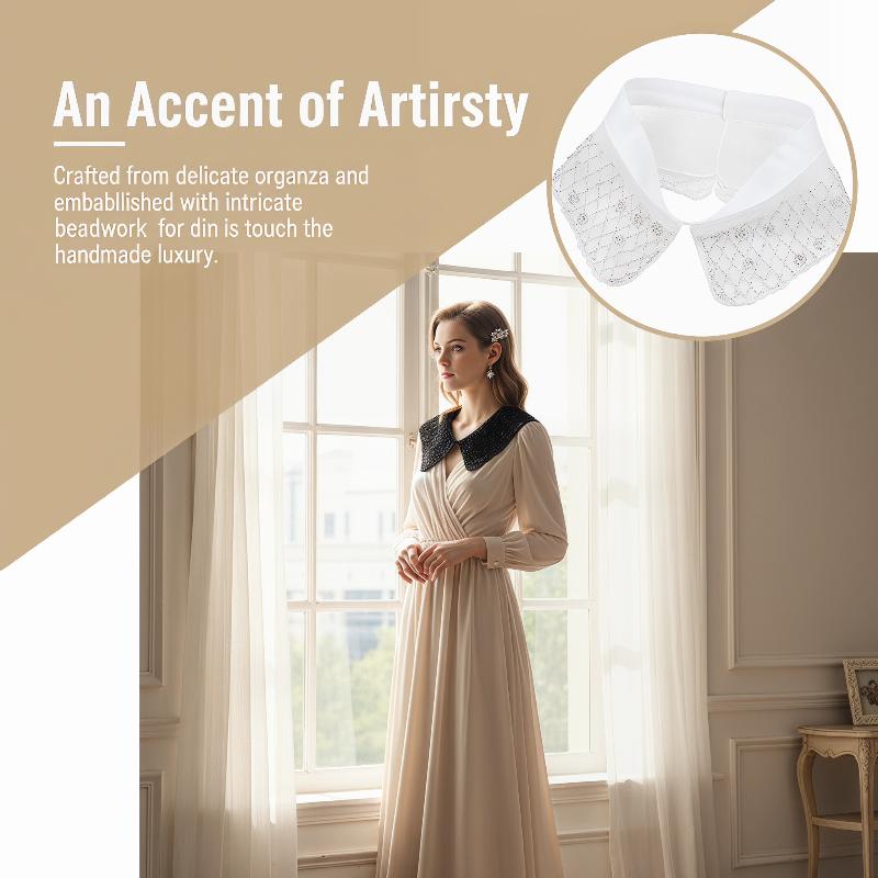Women Half Shirt Detachable La - Women'S Accessories For Formal Wear incelemesi ve fiyatı