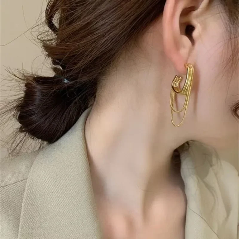 Charm Double Chain Long Tassel - Women'S Accessories For Formal Wear incelemesi ve fiyatı