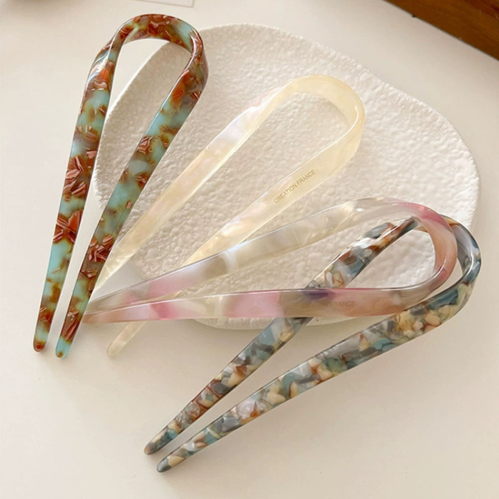 Retro U-shaped hairclip for wo - Women Accessories Trendy incelemesi ve fiyatı