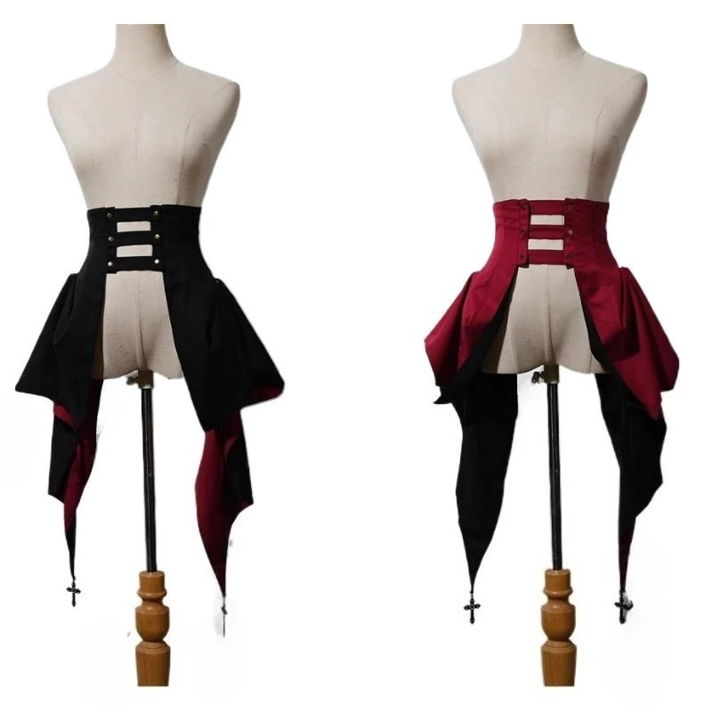 Gothic Lolita Steampunk Corset - Women'S Vintage Accessories incelemesi ve fiyatı