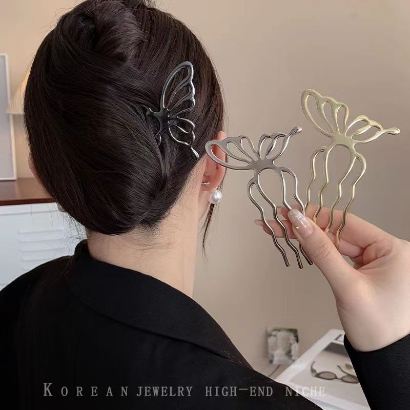 Korean Butterfly U Shape Hair  - Women'S Korean Accessories incelemesi ve fiyatı