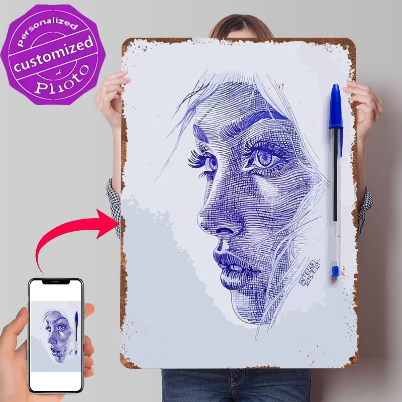 Ballpoint Pen Portrait of a Wo - Women Accessories Poster incelemesi ve fiyatı