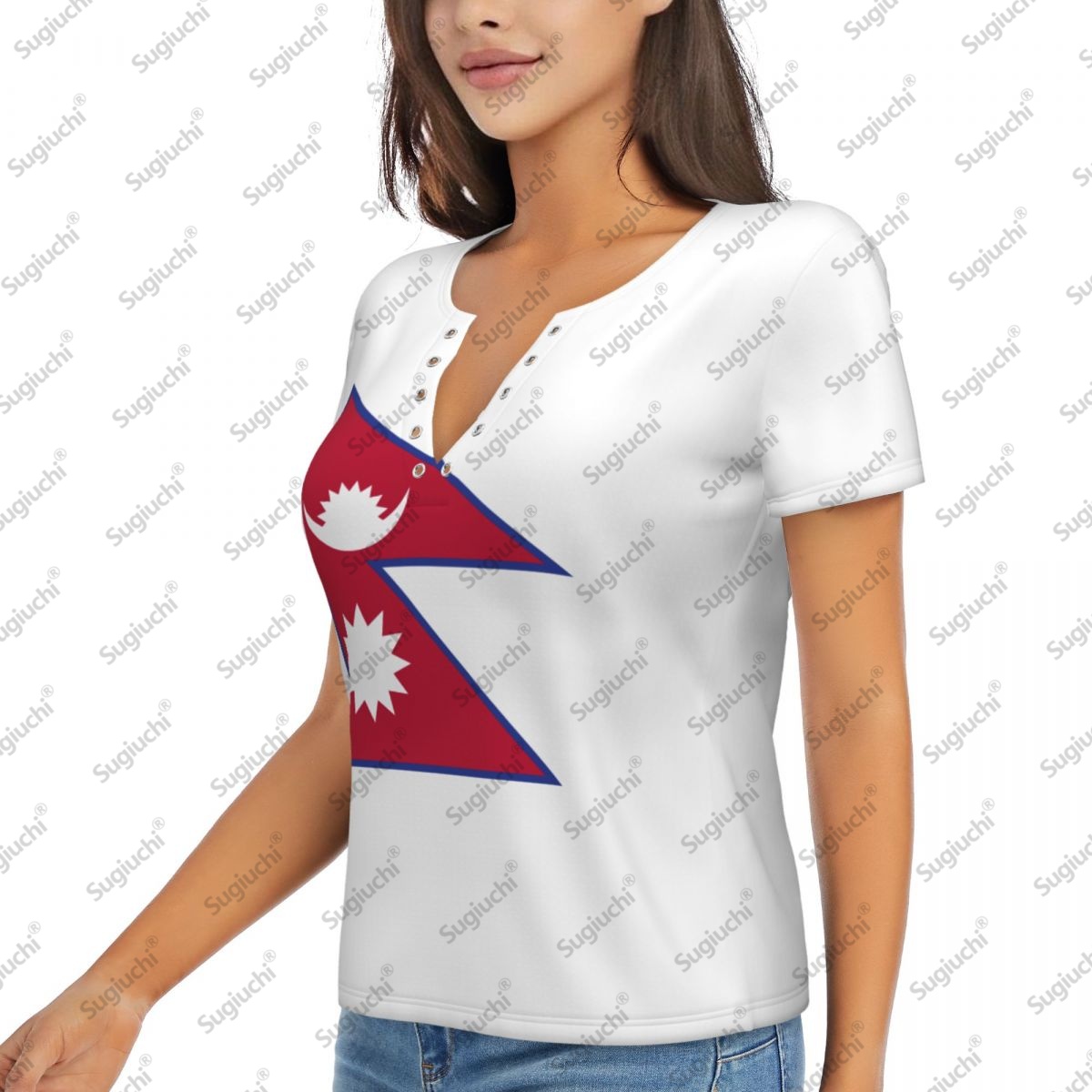 2025 Nepal Flag Sexy Deep V Ne - Women Accessories Nepal incelemesi ve fiyatı