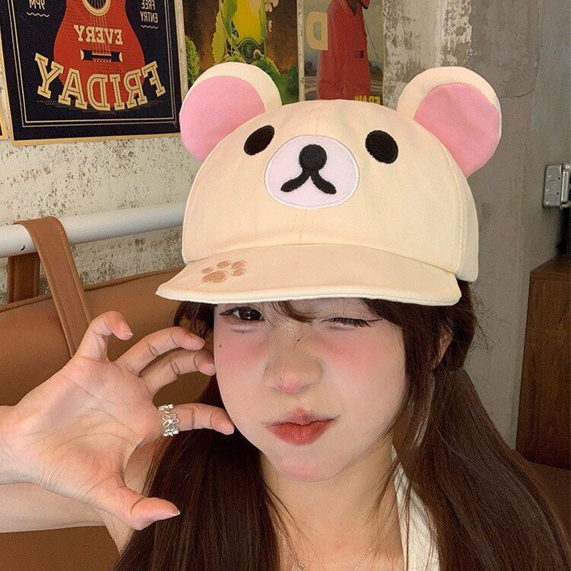 Rilakkuma Bear With Ear Cap Su - Women Accessories Trendy incelemesi ve fiyatı
