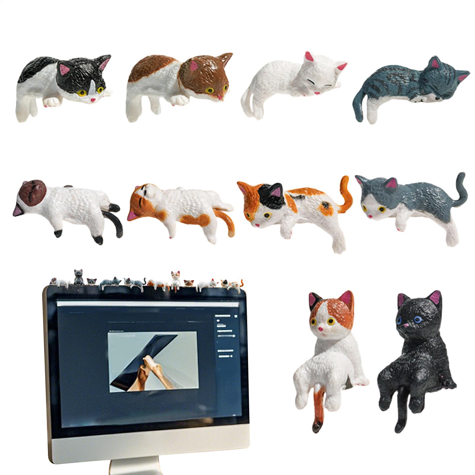 10pcs Cute Mini Cat Ornament C - Women Accessories India incelemesi ve fiyatı