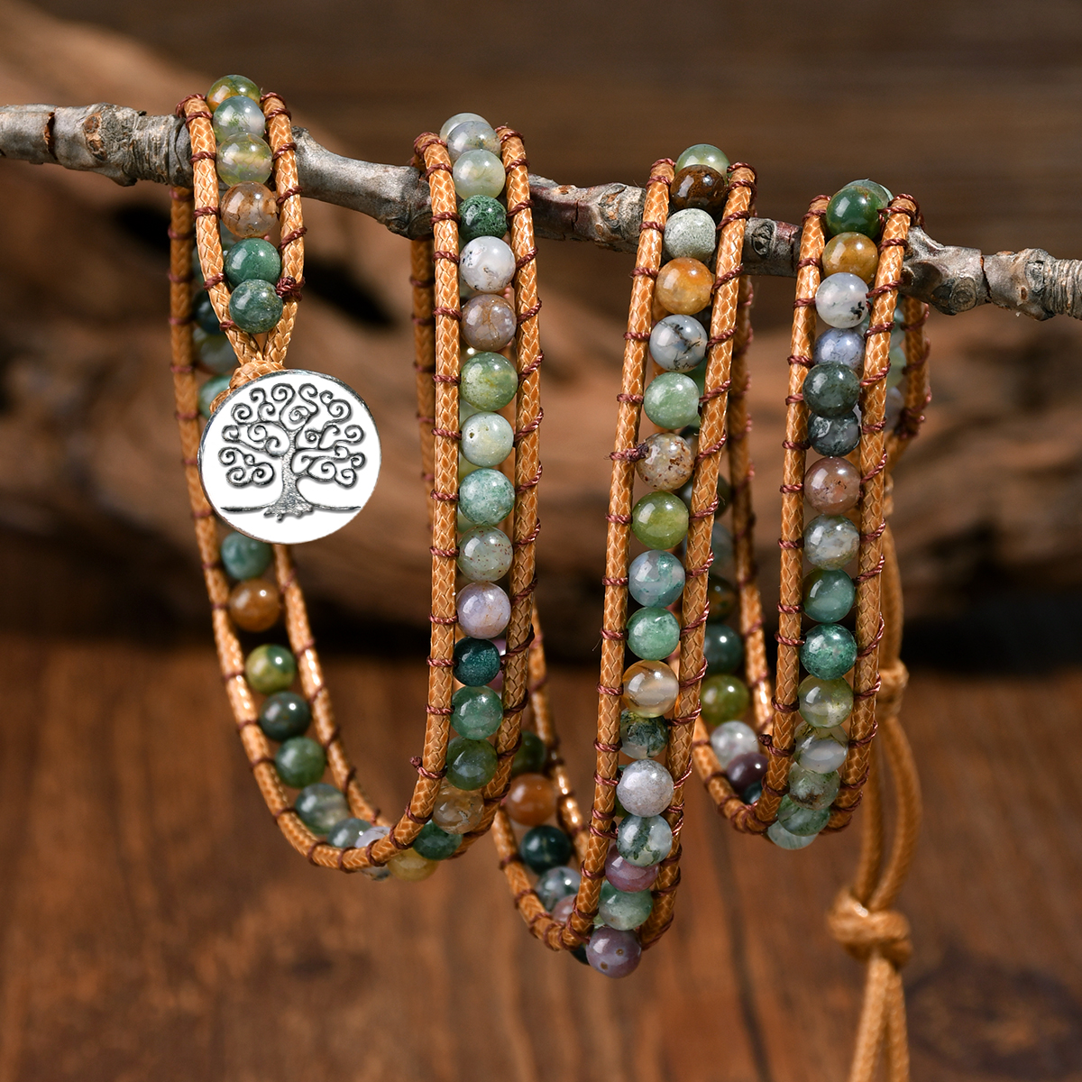 Vintage Natural Stone 4mm Indi - Women Accessories India incelemesi ve fiyatı