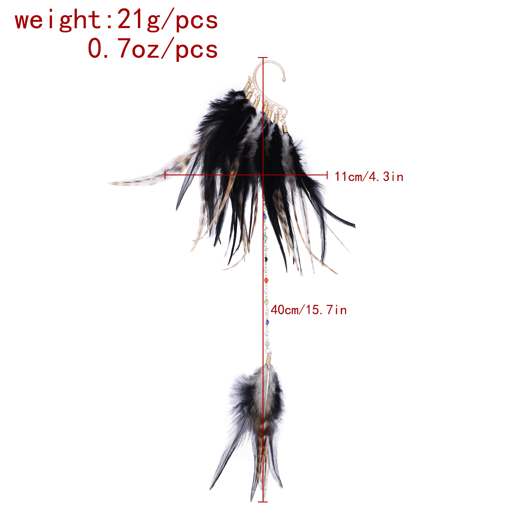 Bohemian Ethnic Style Feather  - Women Accessories India incelemesi ve fiyatı