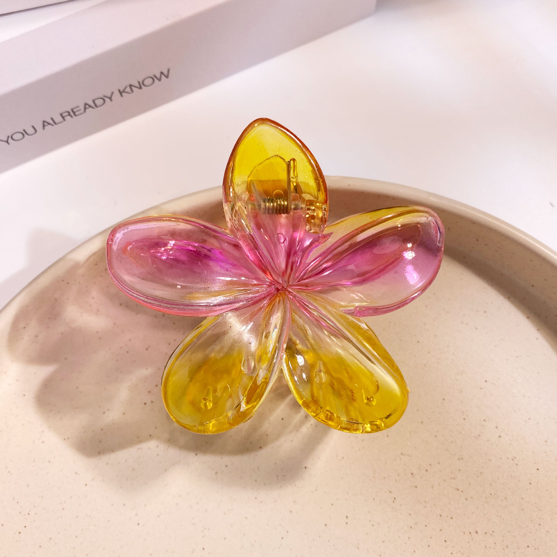 1/6PCS 8CM Women Flower Hair C - Women Accessories In Wholesale incelemesi ve fiyatı