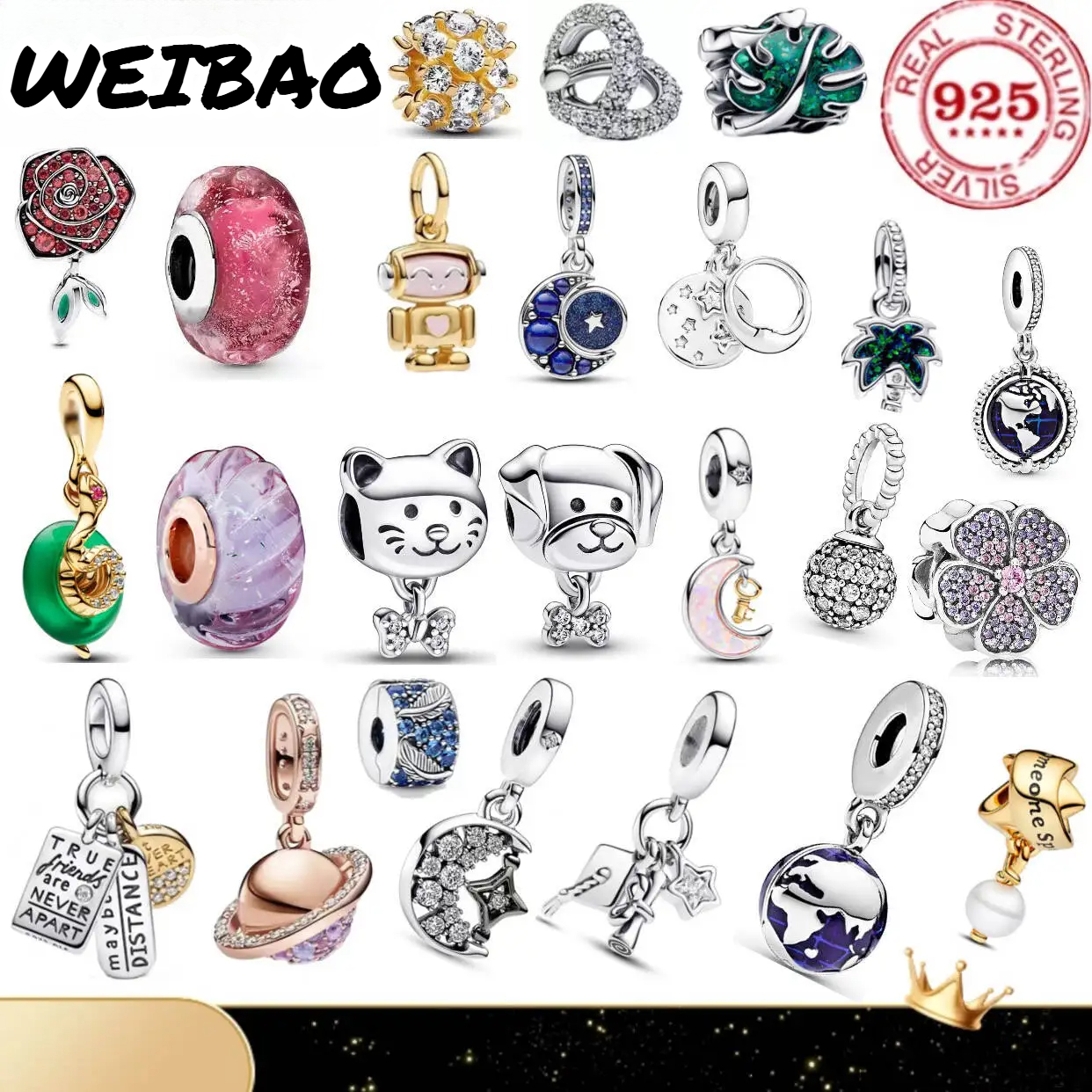 925 Pure Silver Pendant: Exqui - Women'S Accessories And Jewelry incelemesi ve fiyatı