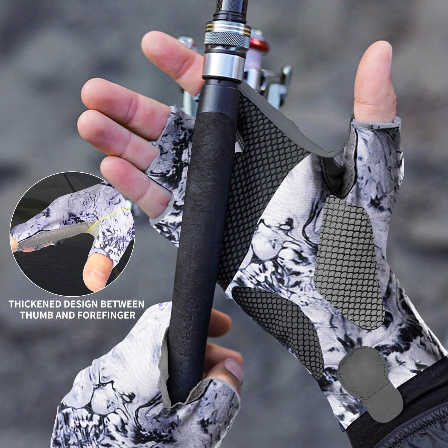 1 Pair Fishing Gloves Men & Wo - Women'S Kayak Accessories incelemesi ve fiyatı