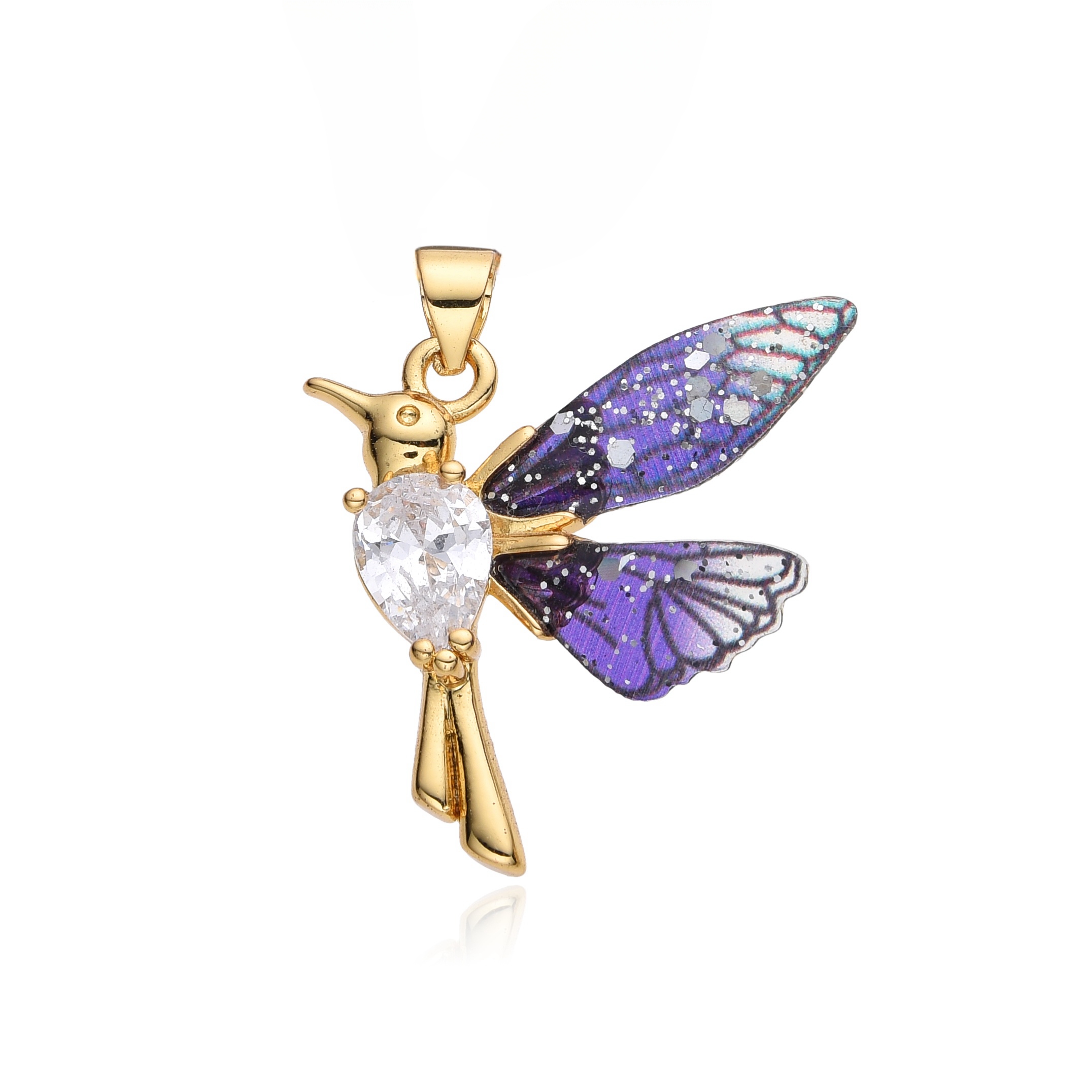 Colorful Resin Hummingbird Cha - Women Accessories In Wholesale incelemesi ve fiyatı
