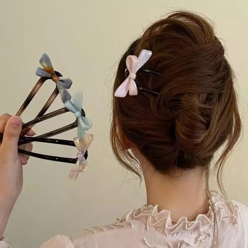 1 piece, sweet bow U-shaped ha - Women Accessories Trendy incelemesi ve fiyatı