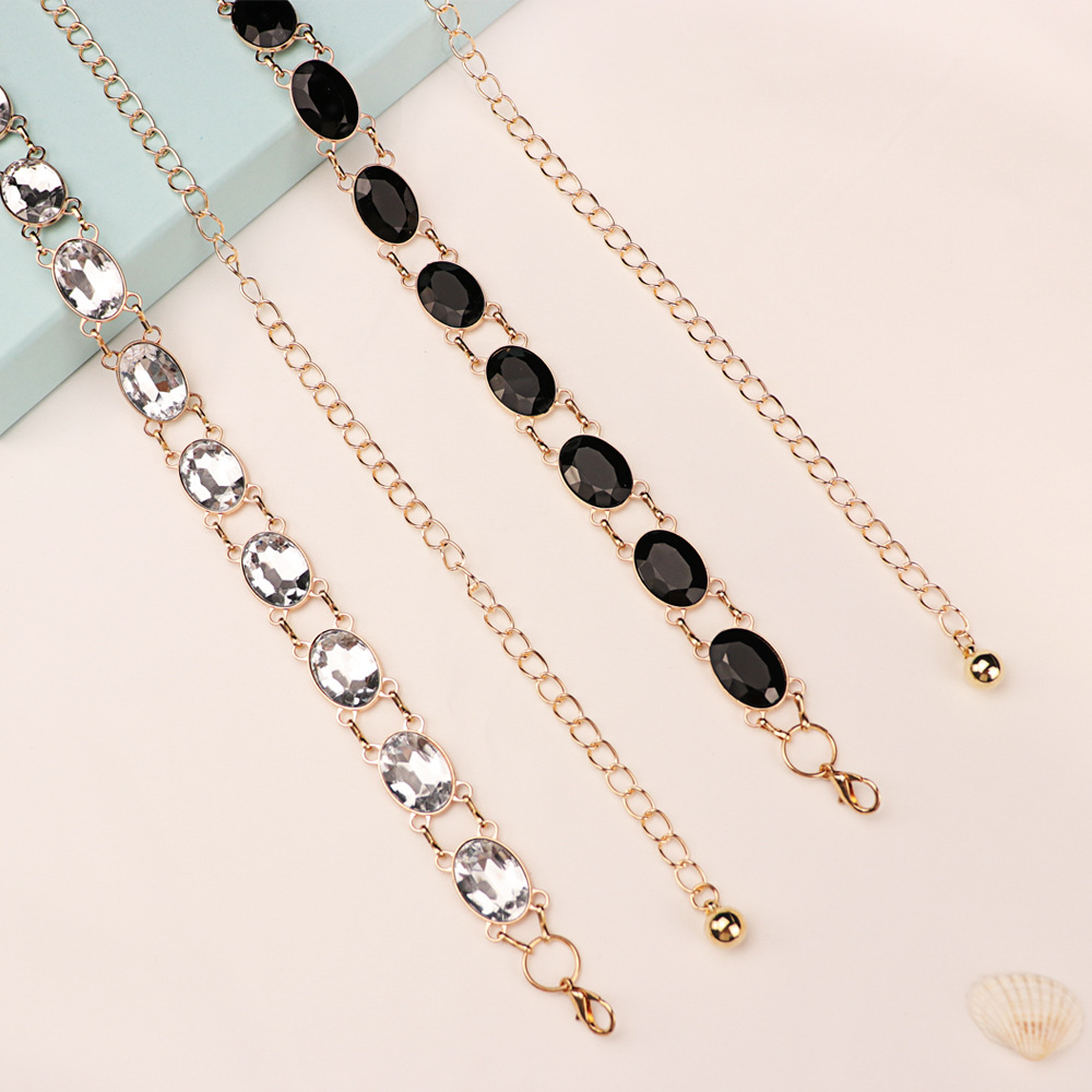 Chic Rhinestone Waist Chain Wo - Women'S Accessories For Formal Wear incelemesi ve fiyatı