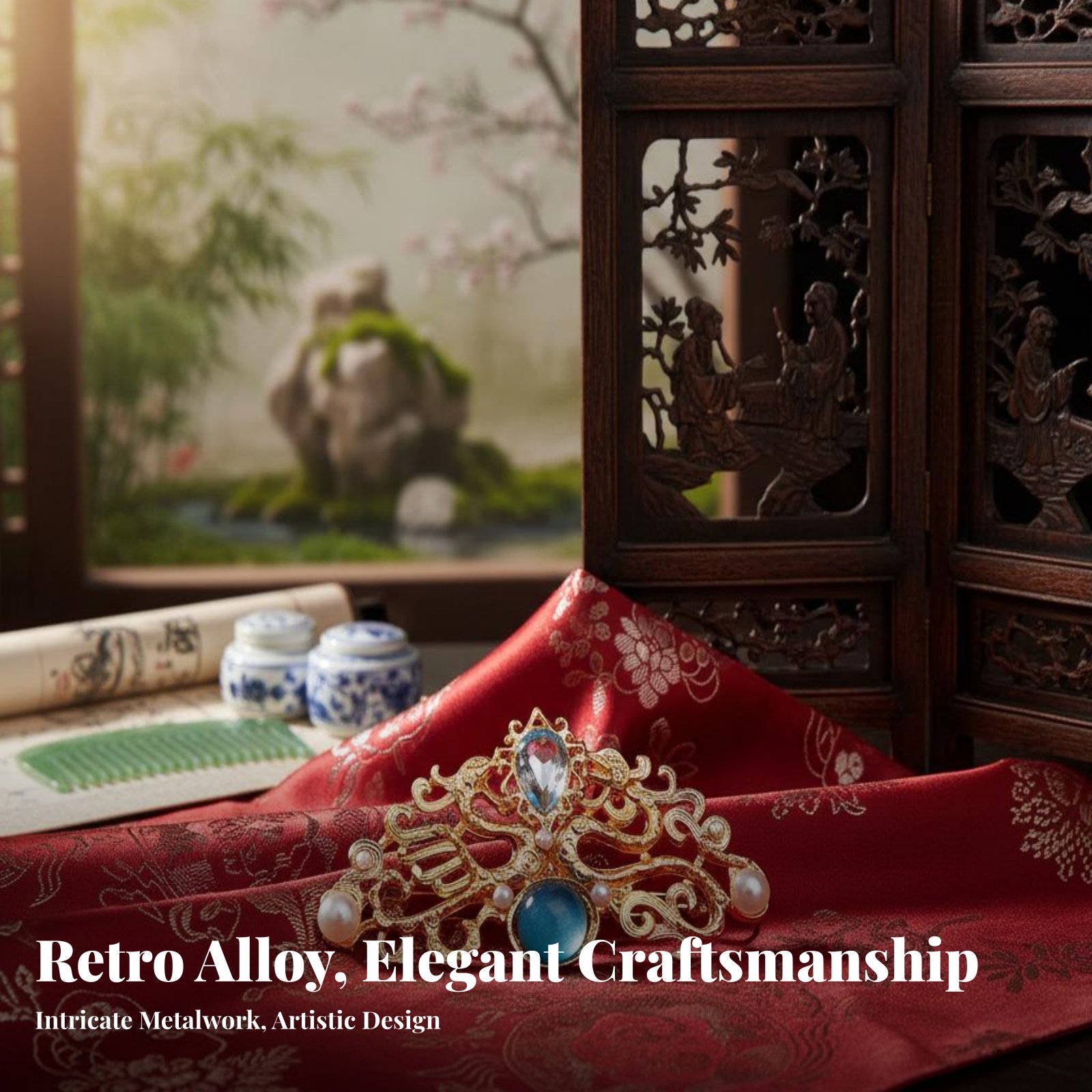 Chinese Traditional Hair Acces - Women'S Vintage Accessories incelemesi ve fiyatı