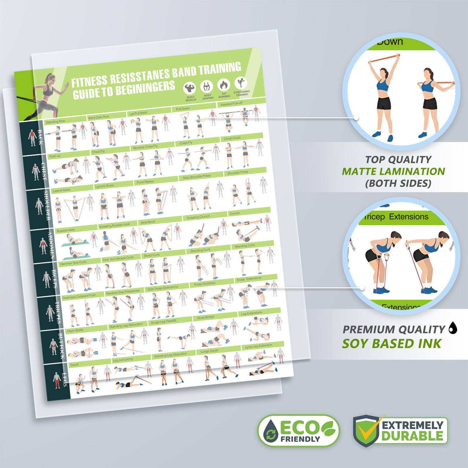 Exercise Posters Resistance Ba - Women Accessories Poster incelemesi ve fiyatı
