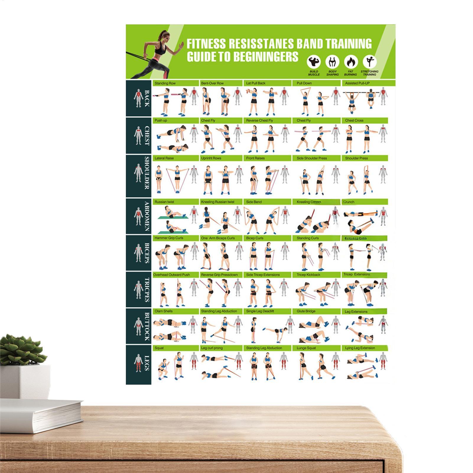 Exercise Posters Resistance Ba - Women Accessories Poster incelemesi ve fiyatı