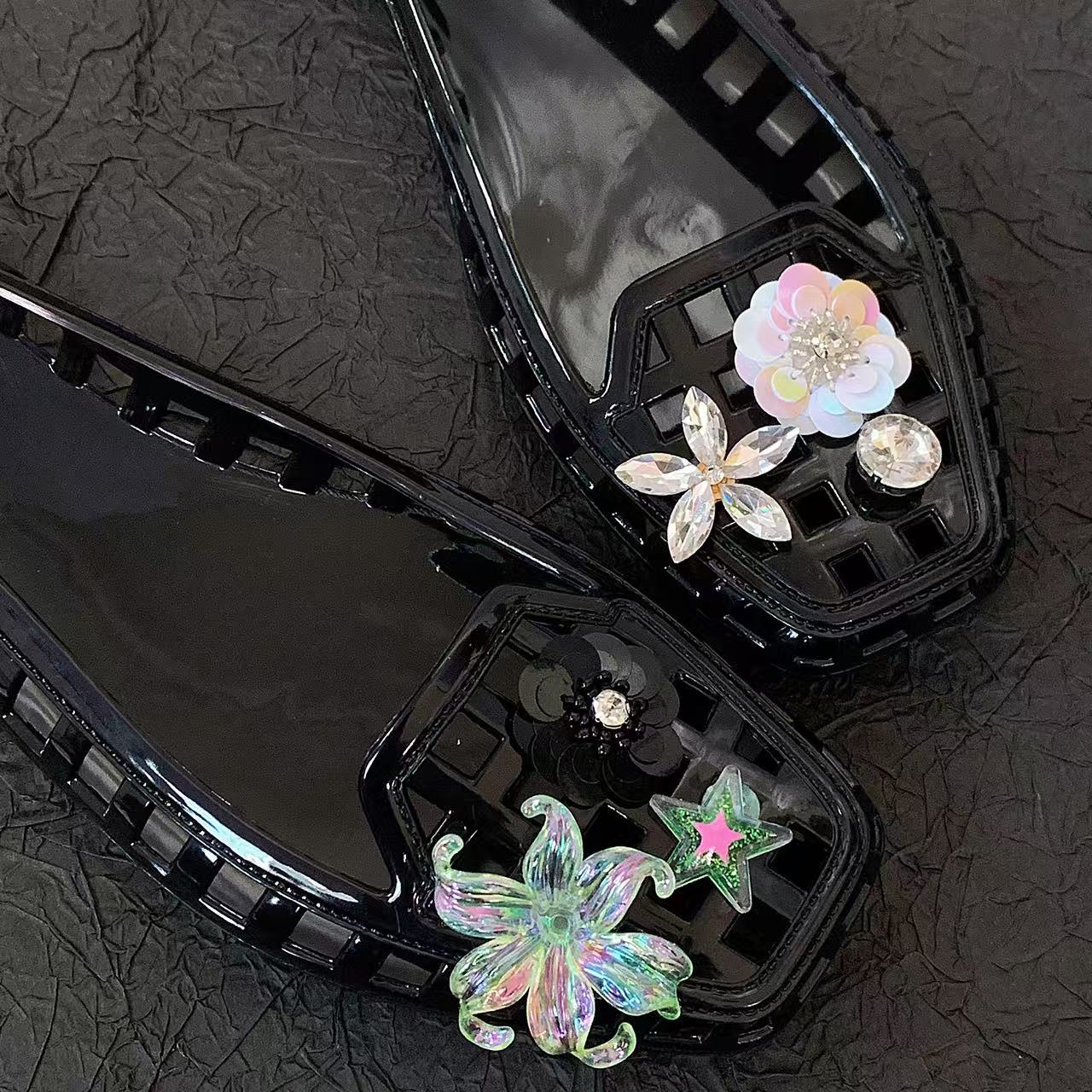 Jelly Crystal Shoes for Women, - Women Accessories Trendy incelemesi ve fiyatı