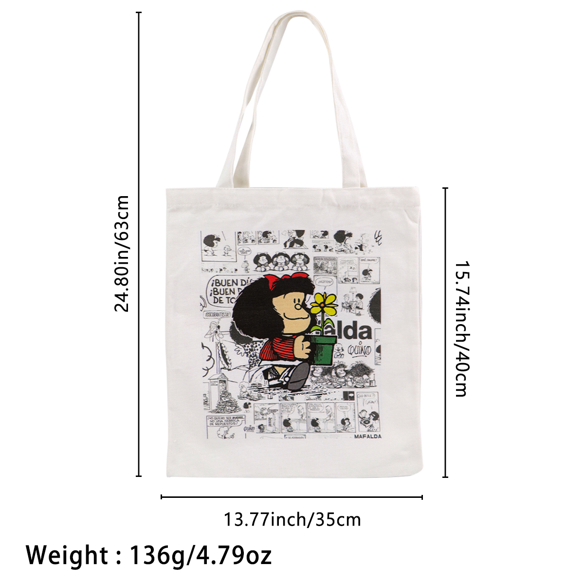 Fashion Canvas Tote Bag Women  - Women Accessories Trendy incelemesi ve fiyatı