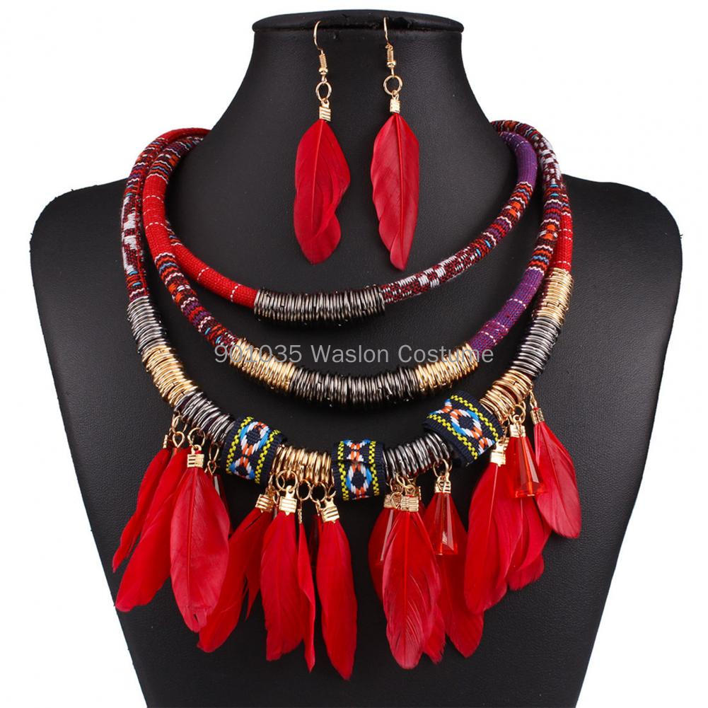 2Pcs/Set Egypt Feather Tassel  - Women Accessories In Egypt incelemesi ve fiyatı