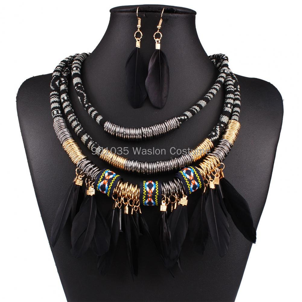 2Pcs/Set Egypt Feather Tassel  - Women Accessories In Egypt incelemesi ve fiyatı