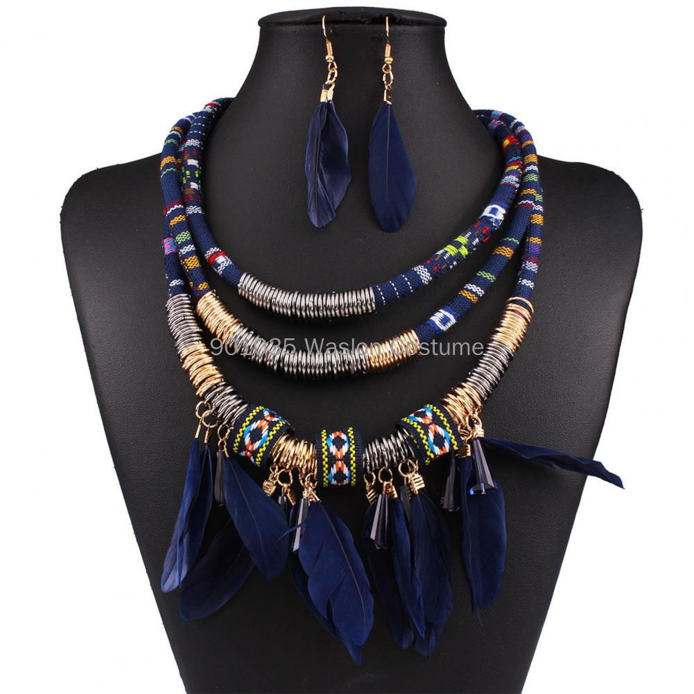 2Pcs/Set Egypt Feather Tassel  - Women Accessories In Egypt incelemesi ve fiyatı