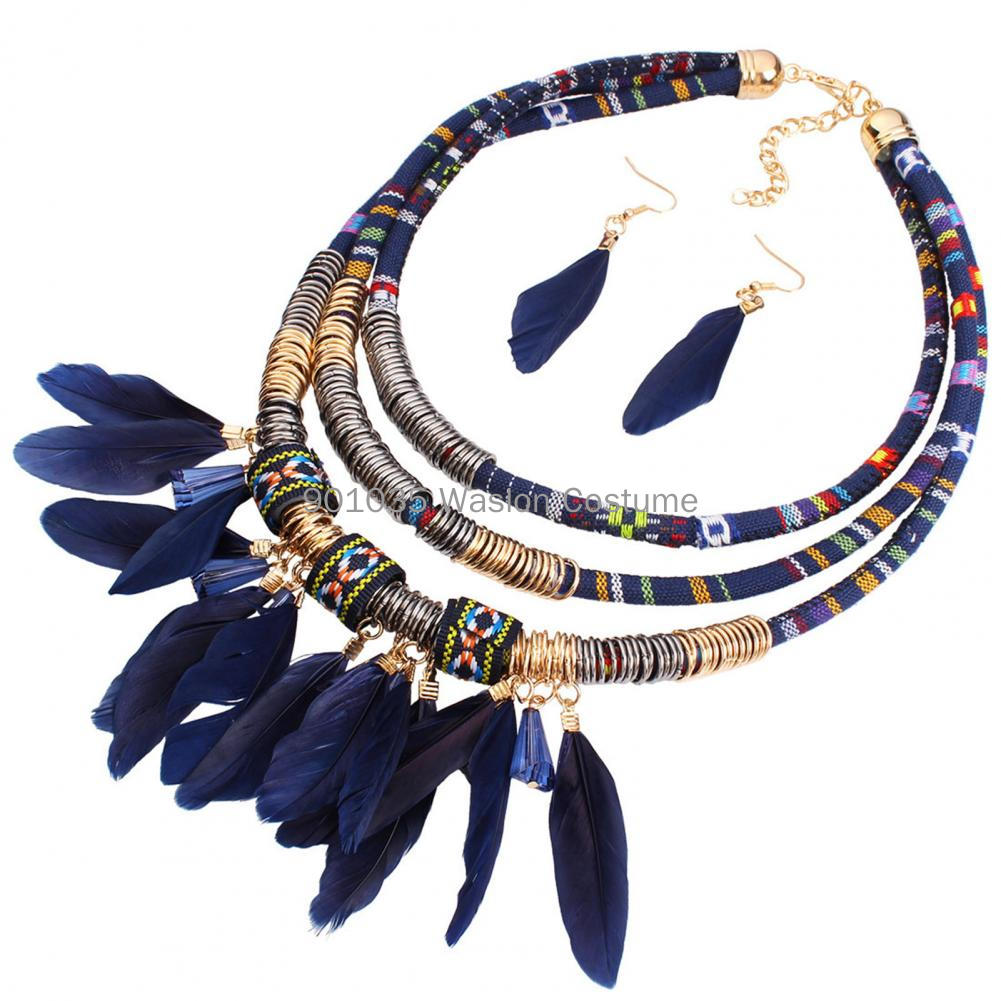 2Pcs/Set Egypt Feather Tassel  - Women Accessories In Egypt incelemesi ve fiyatı