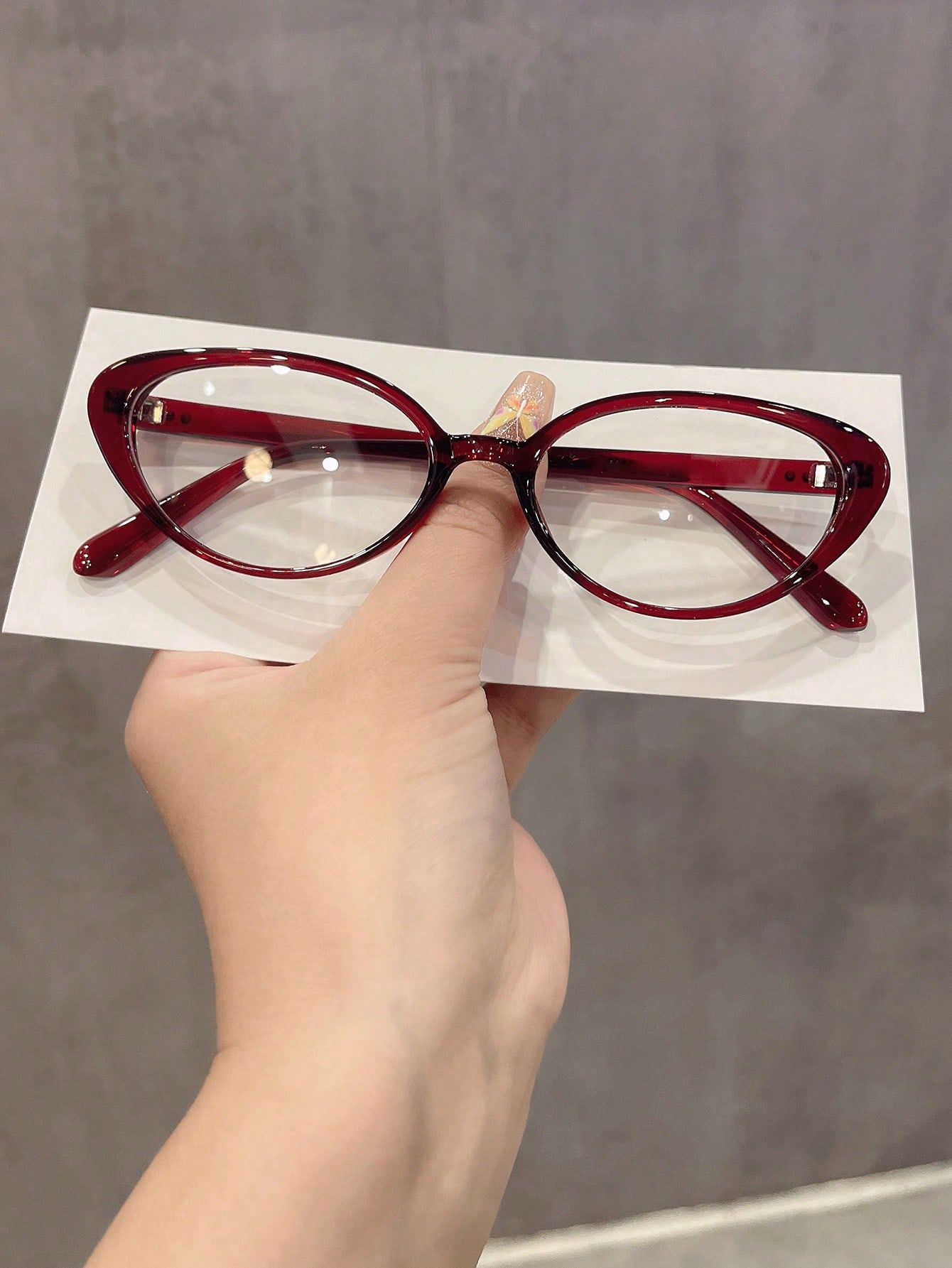 Trendy Rivet Decor Burgundy Ca - Women Accessories Trendy incelemesi ve fiyatı
