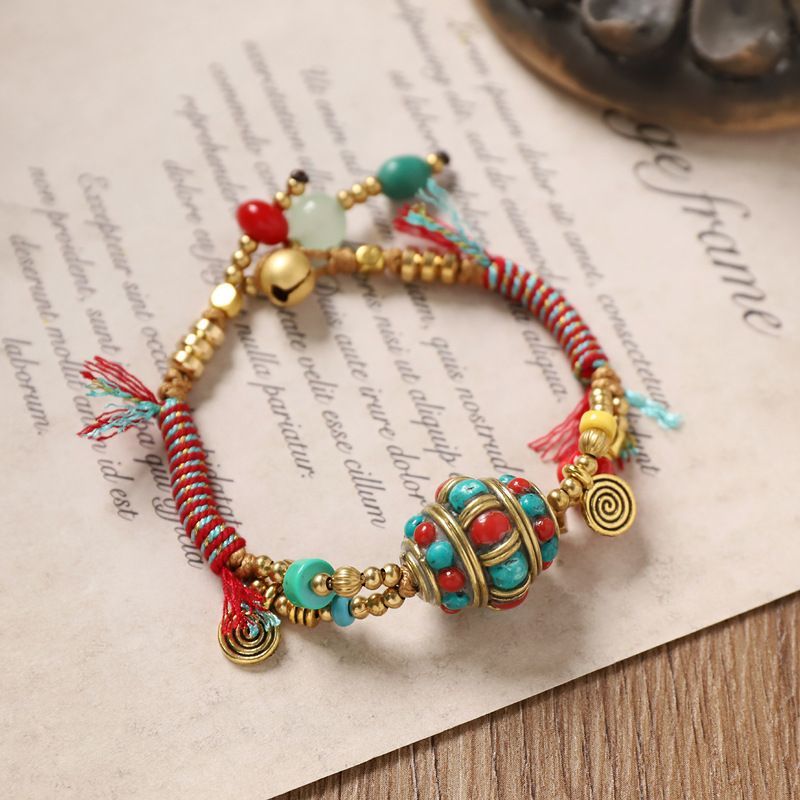 Tibetan Retro Woven Bracelet N - Women Accessories Nepal incelemesi ve fiyatı