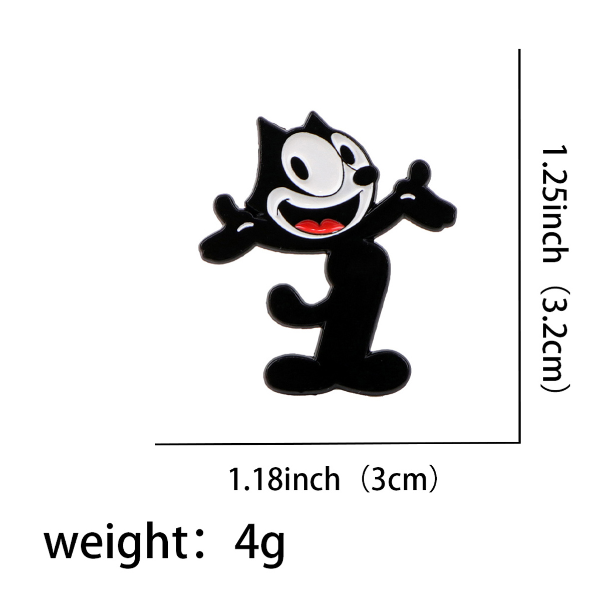 Cute Cartoon Animal Enamel Pin - Women'S Accessories And Jewelry incelemesi ve fiyatı