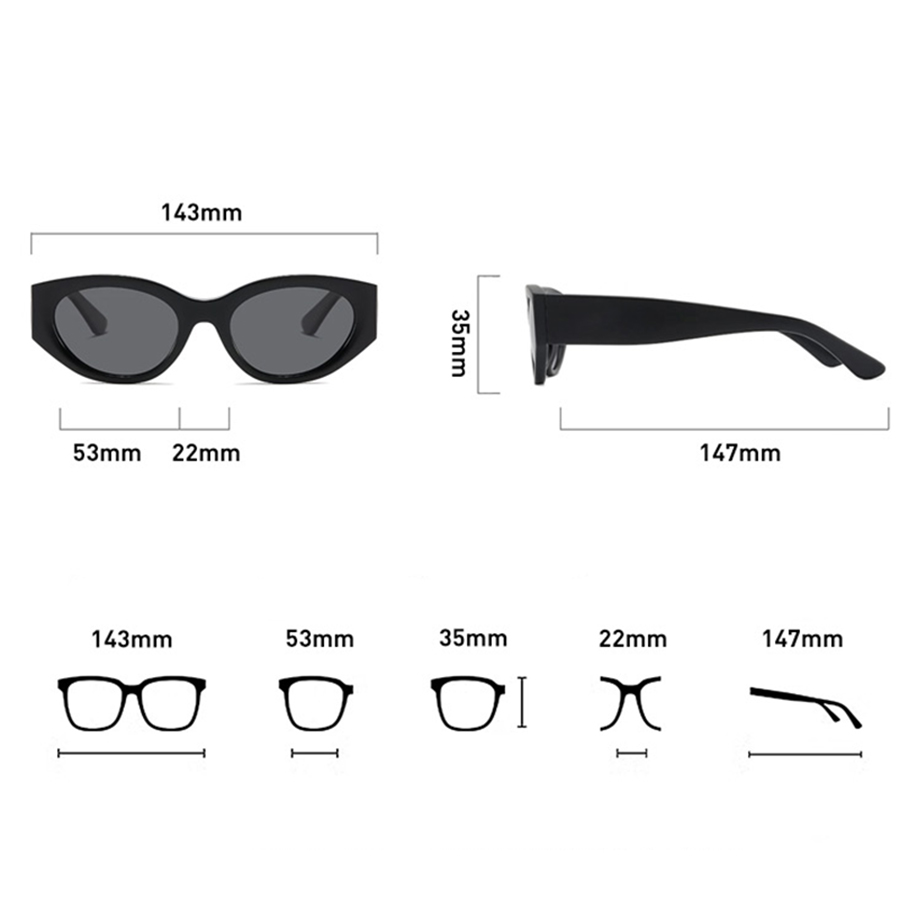 Women Men Classic Cat-Eye Pola - Women Accessories Trendy incelemesi ve fiyatı