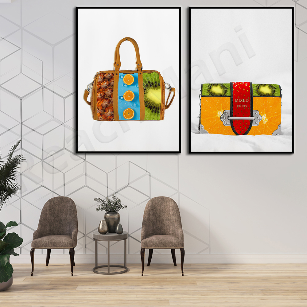 Mixed media art, fashion woman - Women Accessories Poster incelemesi ve fiyatı