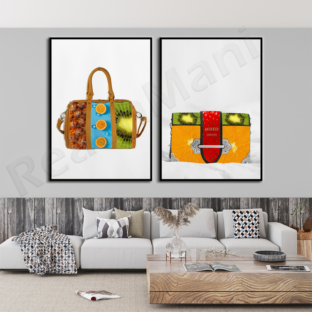 Mixed media art, fashion woman - Women Accessories Poster incelemesi ve fiyatı