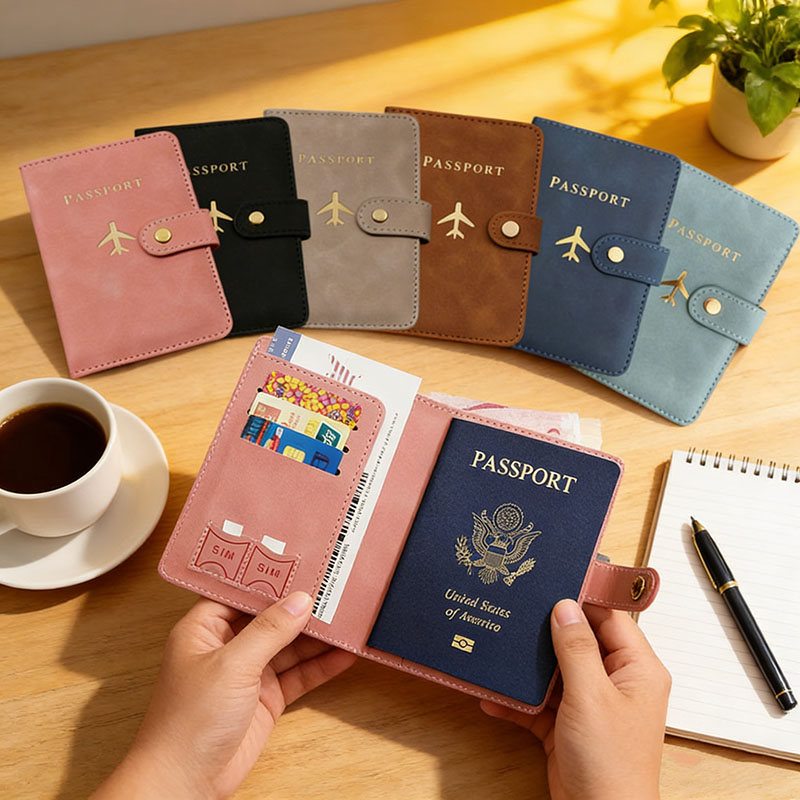 Leather Passport Holder Covers - Women'S Accessories Wallet incelemesi ve fiyatı
