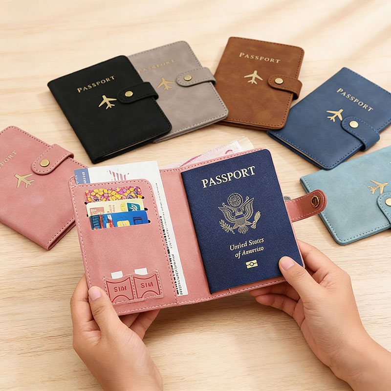 Leather Passport Holder Covers - Women'S Accessories Wallet incelemesi ve fiyatı