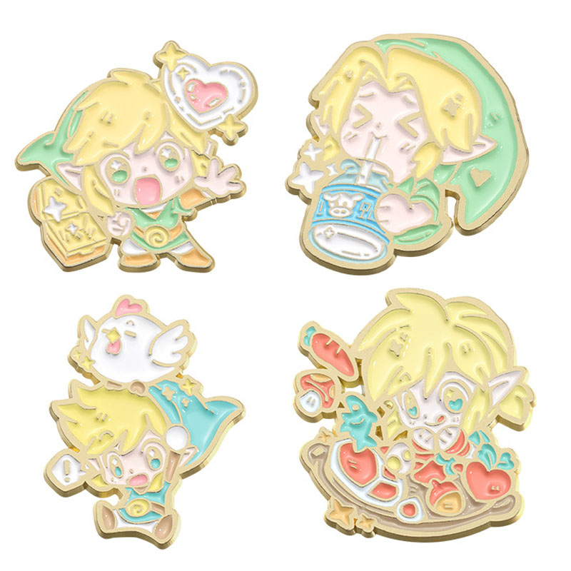 Adventure Game Badges Enamel P - Women Accessories Trendy incelemesi ve fiyatı