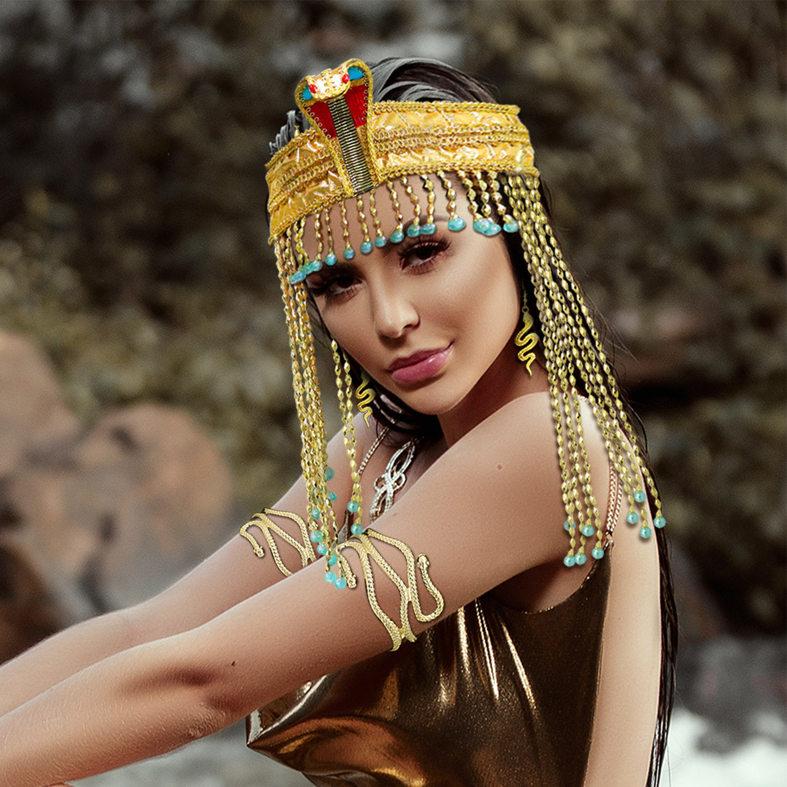 Egyptian Cleopatra Costume Acc - Women Accessories In Egypt incelemesi ve fiyatı