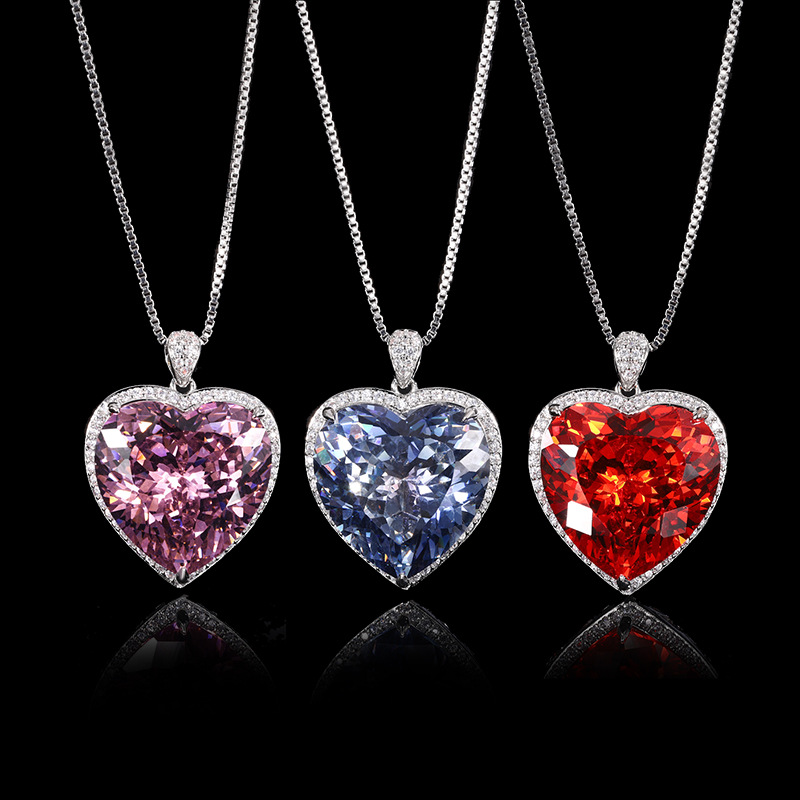 Shiny Cut Heart Pendant Neckla - Women Accessories In Wholesale incelemesi ve fiyatı
