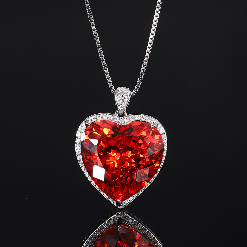 Shiny Cut Heart Pendant Neckla - Women Accessories In Wholesale incelemesi ve fiyatı
